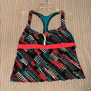two piece bathing suit